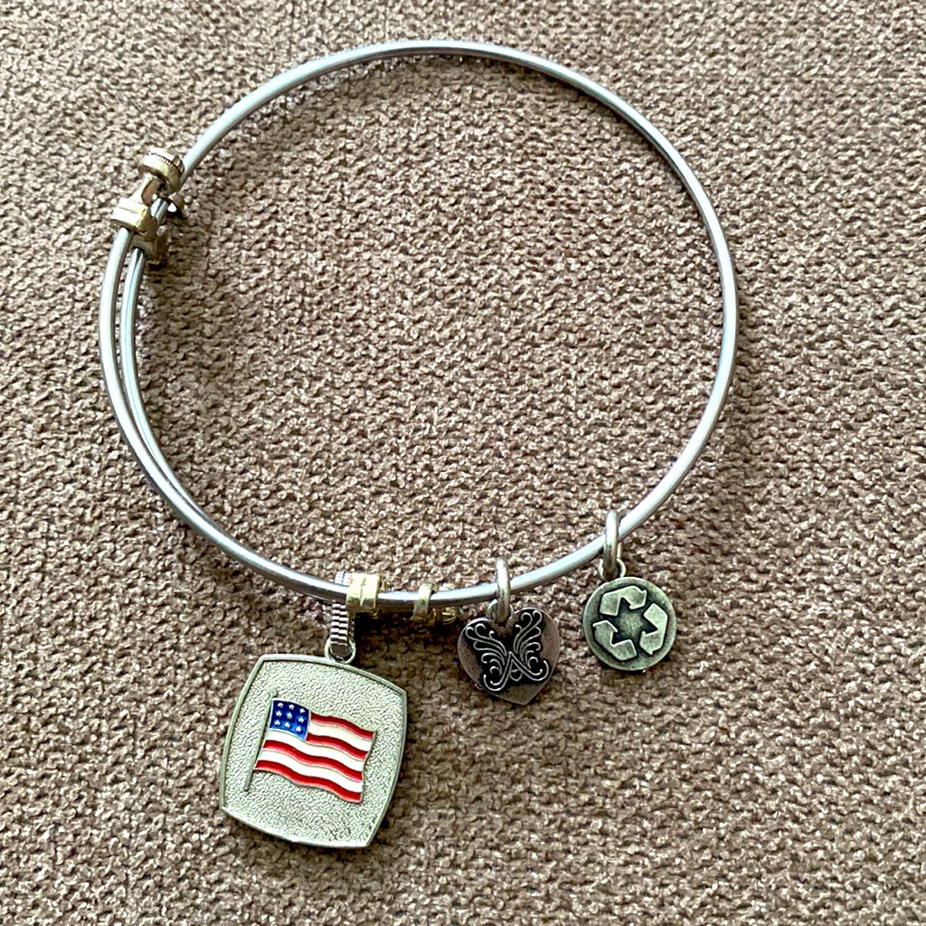 American Flag Bracelet
